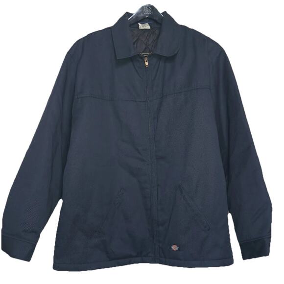 Dickie Black Work Wear Zipper jacket Quilted Harley Davidson XXXL 3XL NWOT - Picture 2 of 7